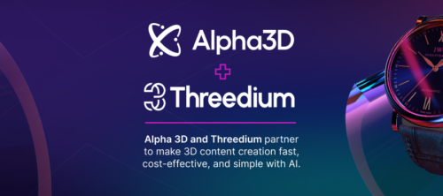 Alpha3D Threedium partnership