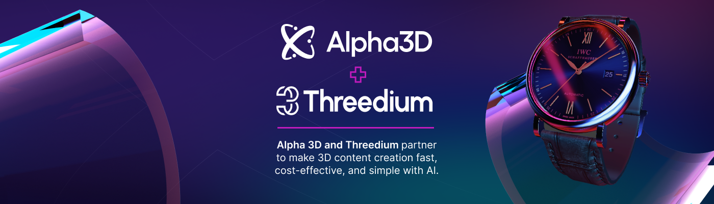 Alpha3D Threedium partnership