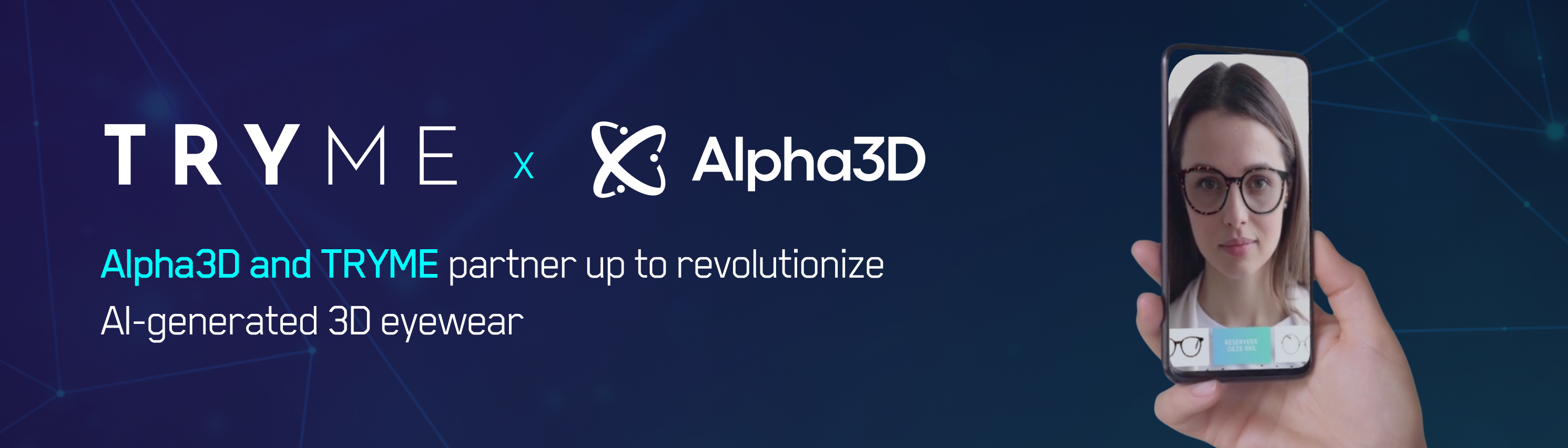 Tryme x Alpha3d partnership