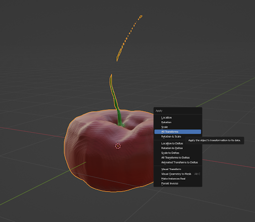 cherry editing blender 2 alpha3d 3d